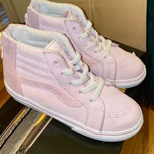 Pink Suede VANS size 10